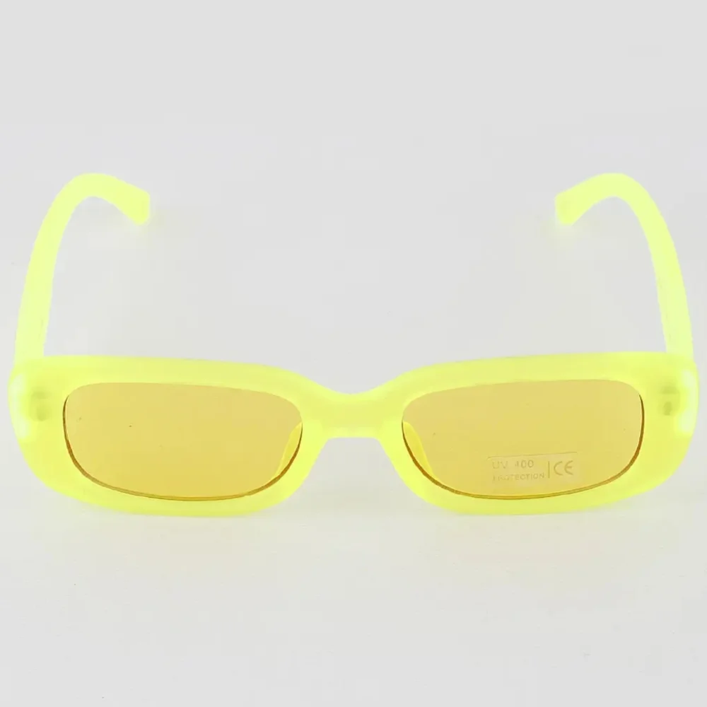 NWT "Gummie Bear" Colorful Retro Sunglasses in Orange Crush - Picture 7 of 7